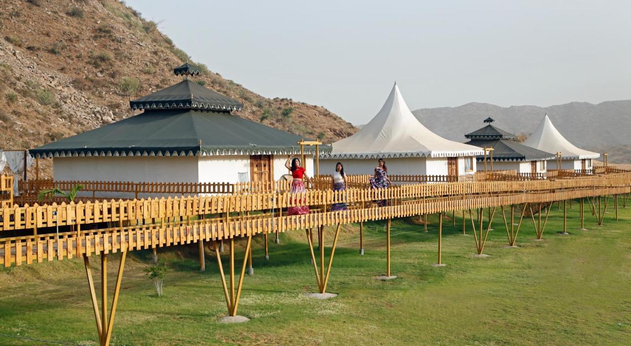 Serene Aravali Resort, Pushkar Exteriör bild